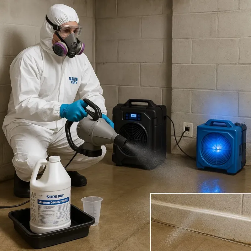 Sanitization and Odor Removal process in Fairfax, MN